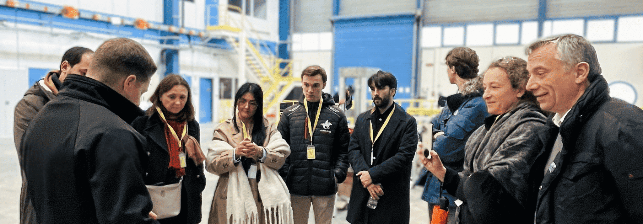 L’équipe Mincatec Energy sur un salon